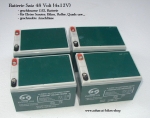 Batterie 48 Volt (4x12V)